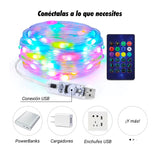 LUCES DE NAVIDAD RGB A PRUEBA DE AGUA ⭐⭐⭐⭐⭐